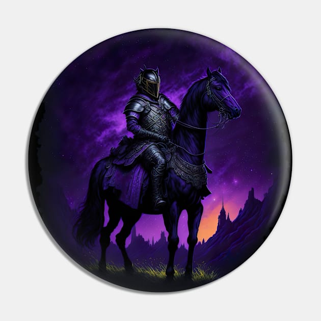 "Warrior of the Night: A Magical Warrior Embracing Splendor" Pin by Hexen_3