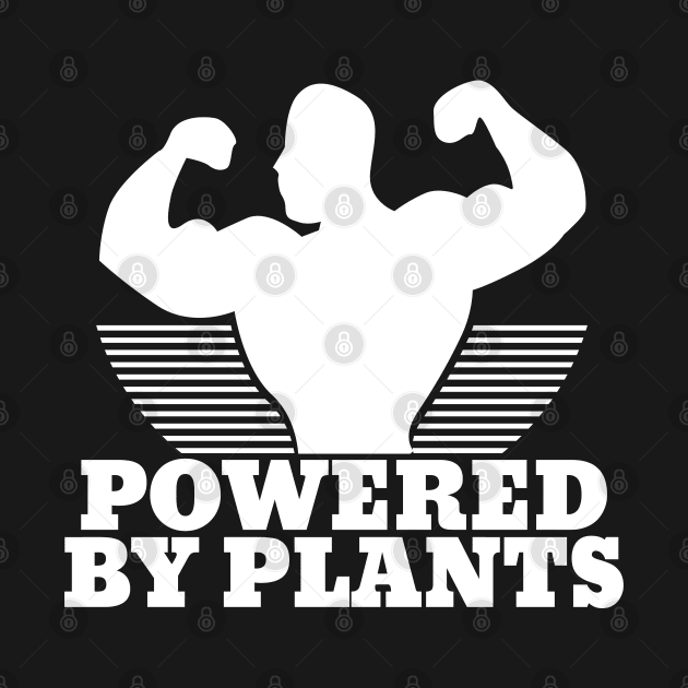 Vegan Powered By Plants by RadStar