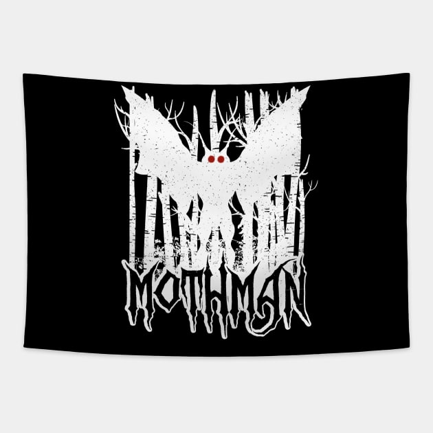 Mothman Tapestry by Tesszero