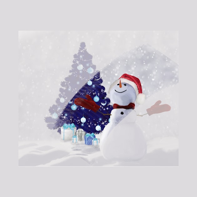 Snowman by ckai