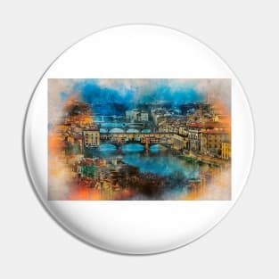 The Ponte Vecchio in Florence Pin