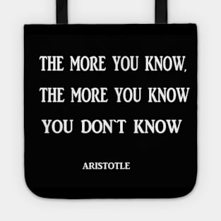 Aristotle famous quote Tote