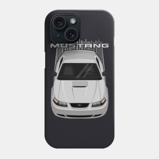 Mustang GT 1999 to 2004 SN95 New Edge - Silver Phone Case