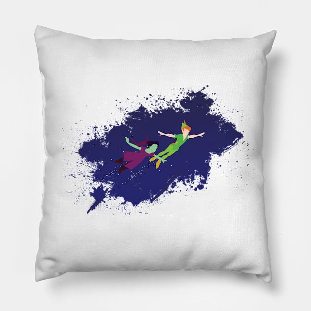 Peter & Gamora Pillow by MagicalMeltdown