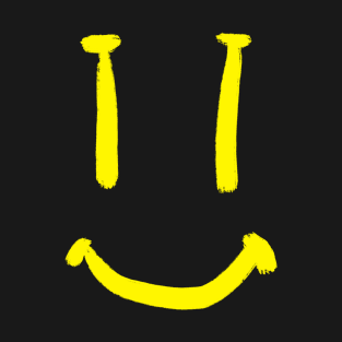 Yellow Smug Smiling Face T-Shirt