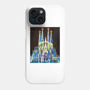 Flying Over Barcelona Phone Case