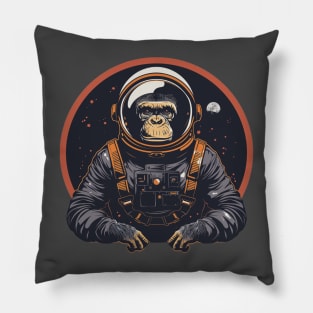 Astro Chimp Pillow