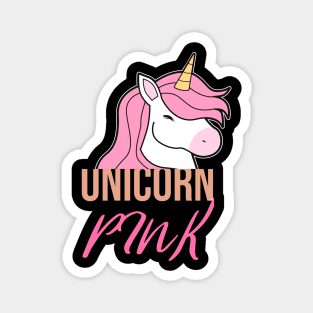 Pink Unicorn Magnet