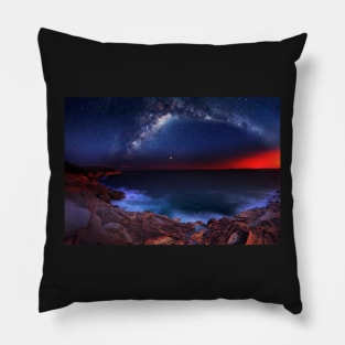 Milky Way over Bouddi National Park Pillow