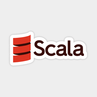 Scala Programming Languange Logo Magnet