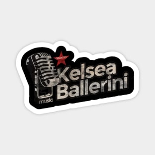 Kelsea Ballerini - Vintage Microphone Magnet