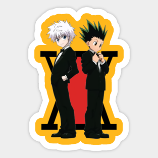Gon And Killua Fanart Stickers Teepublic Gon and killua have had a bit of a thing going on between them since middle school. gon and killua fanart stickers teepublic