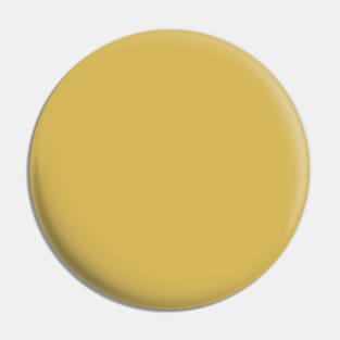 Flaxen Yellow Plain Solid Color Pin