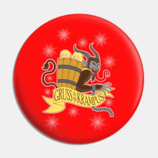 Gruss vom Krampus Pin