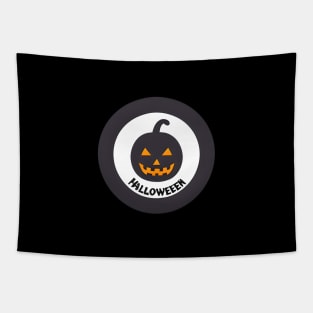 black pumpkin Tapestry