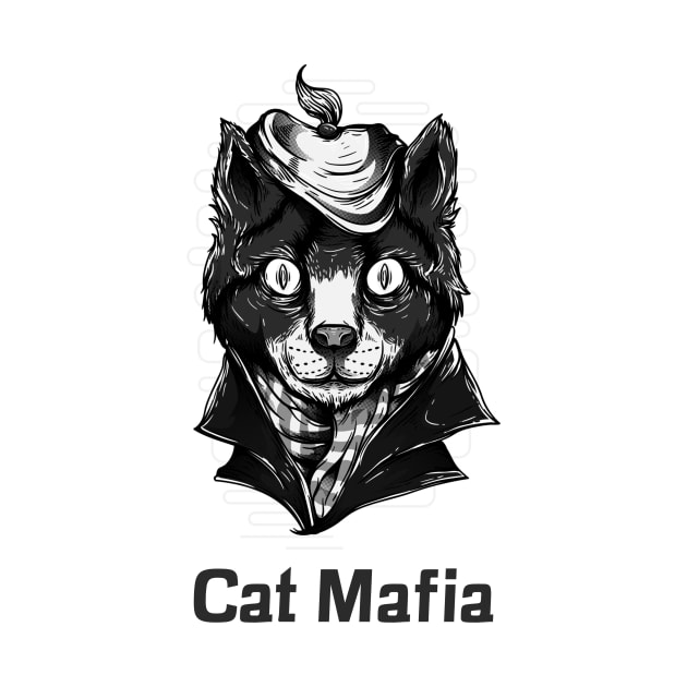 Cat mafia by Purrfect Shop