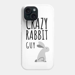 Crazy Rabbit Guy Phone Case