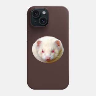 Albino Ferret Phone Case