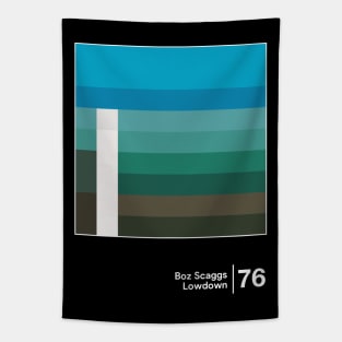 Lowdown / Minimalist Graphic Artwork Design Tapestry