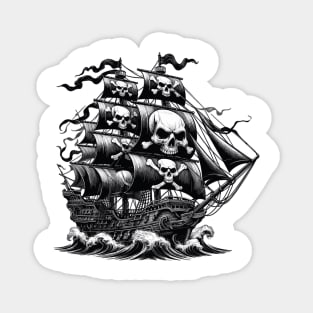 Pirate Ship Magnet