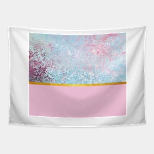 Beautiful pink textured composition Tapestry