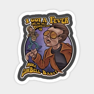 More Cowbell Baby Magnet