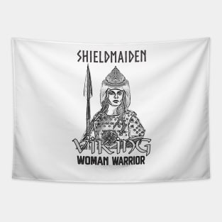 Shieldmaiden: Viking Woman Warrior - Vikings Tapestry