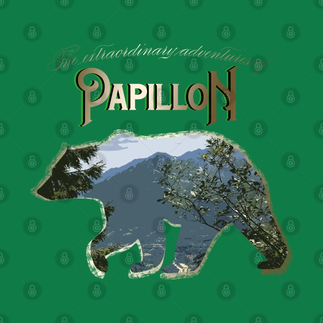 Papillon, Europe's most wanted bear by Blacklinesw9