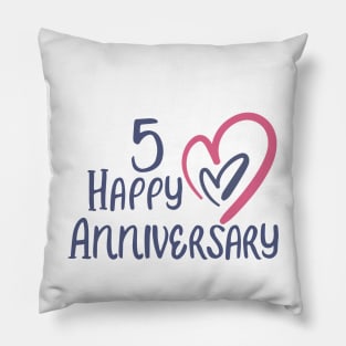 5th anniversary gifts Pillow