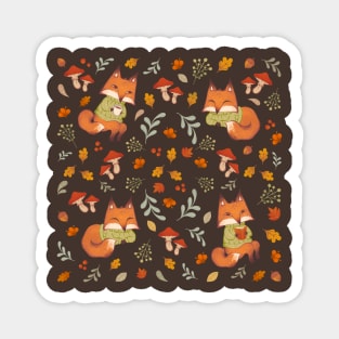 Hygge Fox Magnet