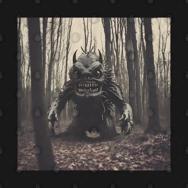 Monster in the woods by Dead Galaxy