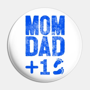 Mom dad plus one Pin