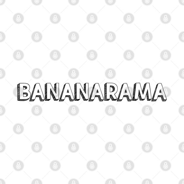 Bananarama <//> Typography Design by Aqumoet