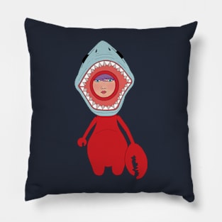 Sharkgirl Pillow