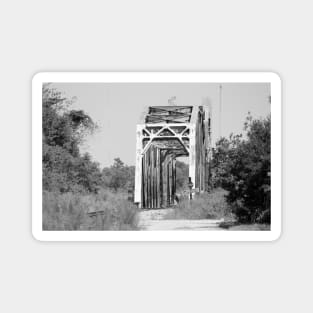Old Railroad Bridge Magnet