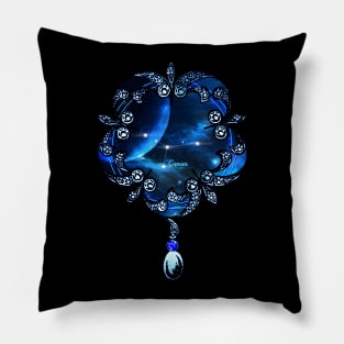 Zodiac constellation  cancer Pillow