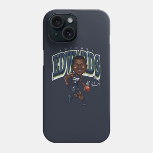 Anthony Edwards Minnesota Cartoon Phone Case