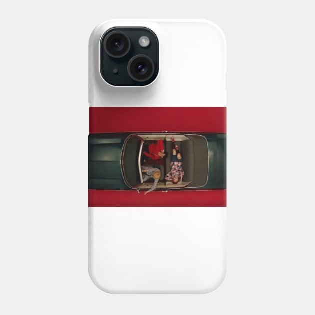 red car Phone Case by rurui02