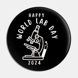 Happy World Lab Day 2024 Pin