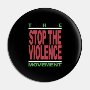 theSTOPtheVIOLENCEmovement2 Pin