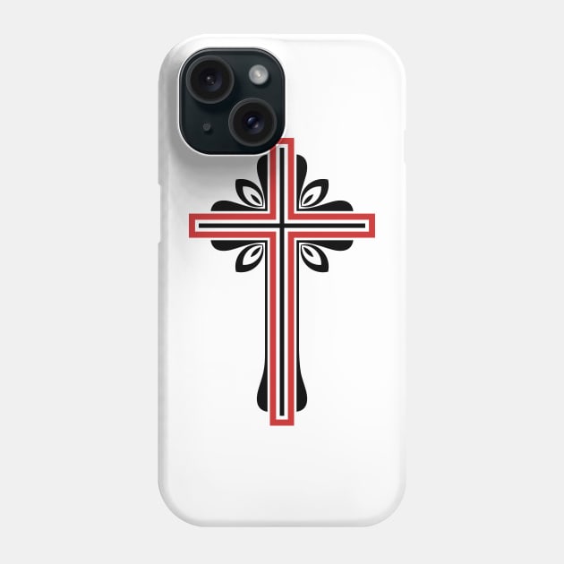 Cross of the Lord and Savior Jesus Christ, a symbol of crucifixion and salvation. Phone Case by Reformer