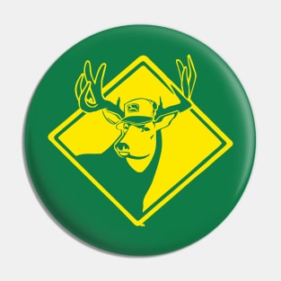 Hipster Critters: Trucker Hat Buck Pin