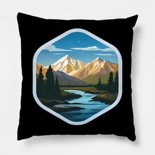 Denali national park Pillow