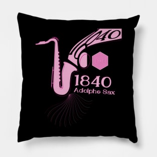 1840, The birth of saxophone music Pillow