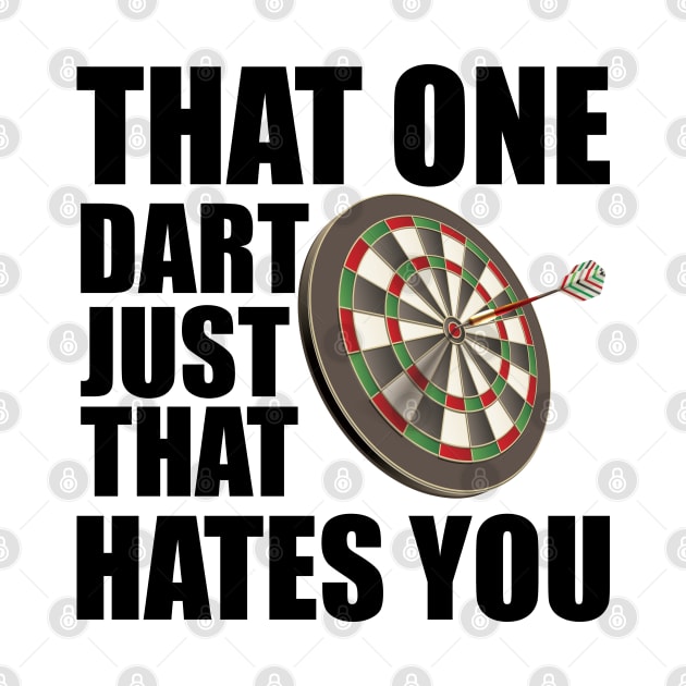 Dart Player - That one dart just that hates you by KC Happy Shop