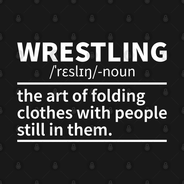 Funny Wrestling Definition by BramCrye