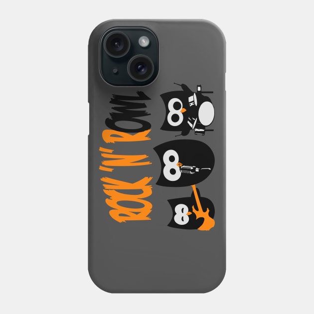 Rock n Owl Phone Case by SeijiArt