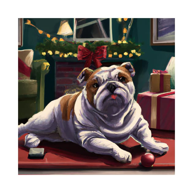 Cute Bulldog Drawing by Play Zoo