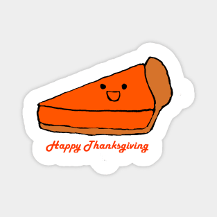 Cute Pumpkin Pie Magnet