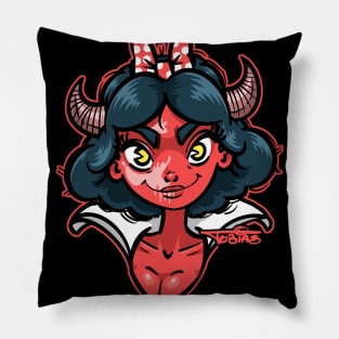 Snow Red Pillow